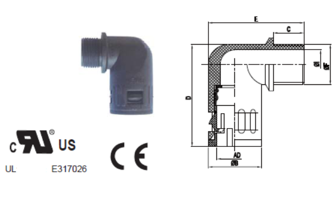 Waterproof Plastic Connector