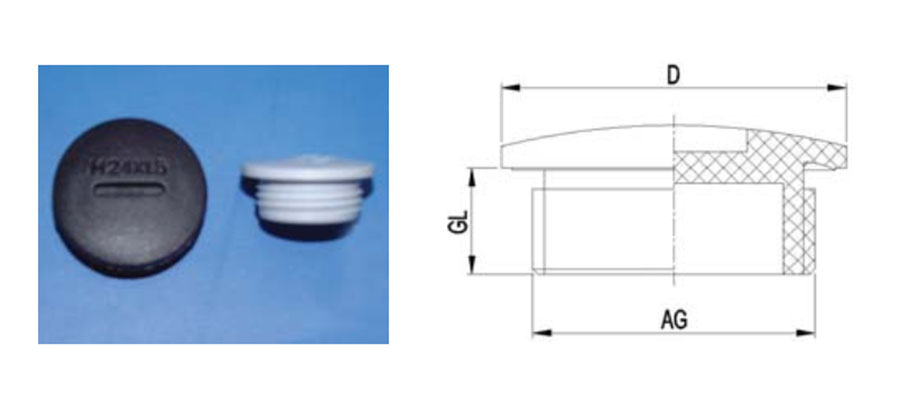 Nylon Plug (Metric, PG thread)