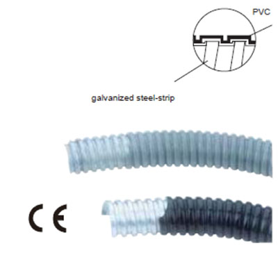 Saluran logam karo PVC sheathing