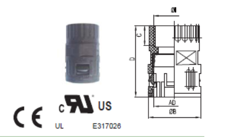 Polyamid Connector