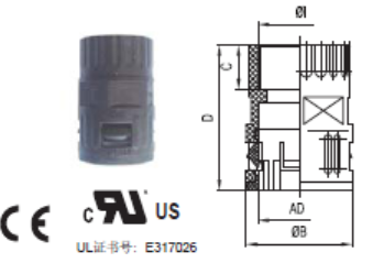 Female Thread Plastic Connector