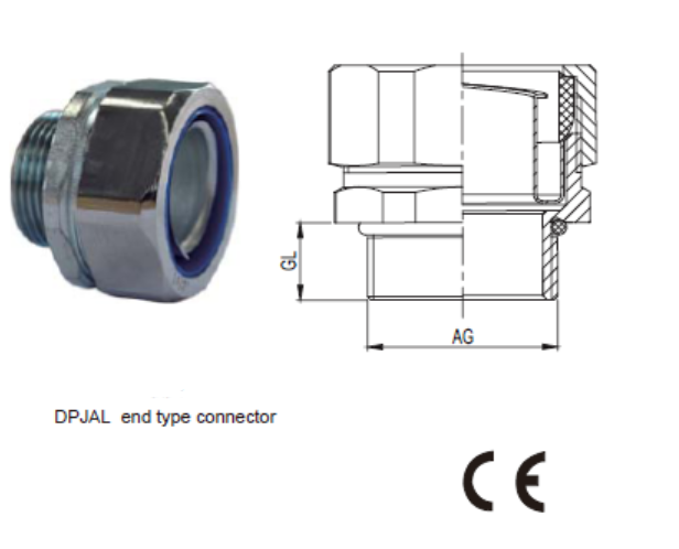 Conector tipo extremo DPJAL