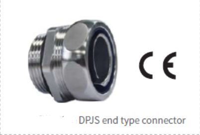 End type Connector mei RVS