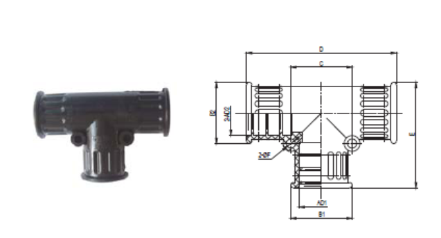 Conector T